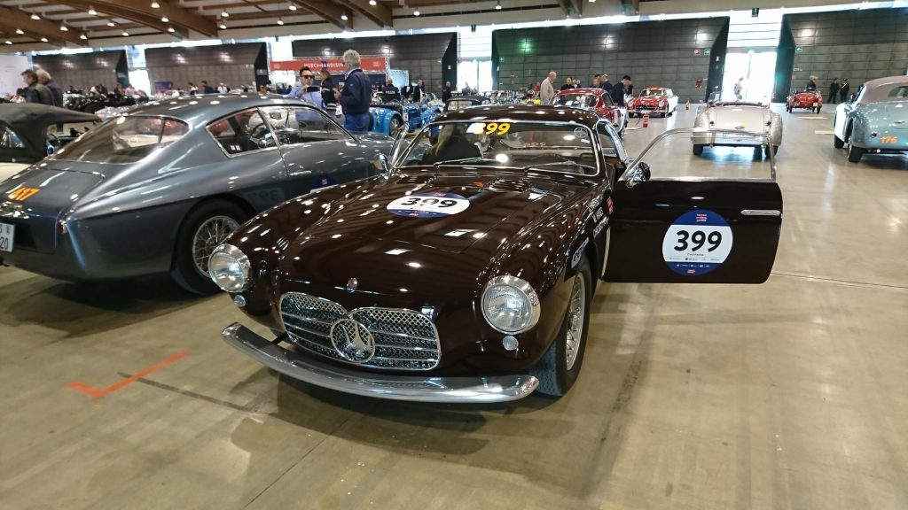 Oldtimer Maserati bei der Mille Miglia
